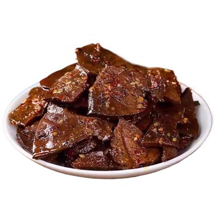 湖南特产柴火猪肝开袋即食麻辣平江田卤良味君烟熏卤味解馋小零食