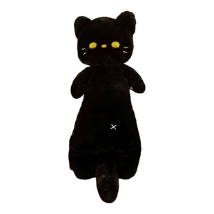 可爱小猫咪毛绒玩具长条抱枕床上抱睡玩偶布偶公仔生日礼物布娃娃
