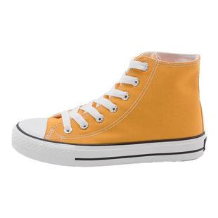 回力女鞋帆布鞋女2025新款秋季厚底休闲板鞋女款高帮运动经典鞋子