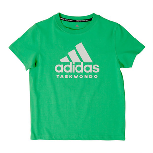 adidas阿迪达斯童装正品新款夏季女童运动休闲半袖男童潮t恤短袖