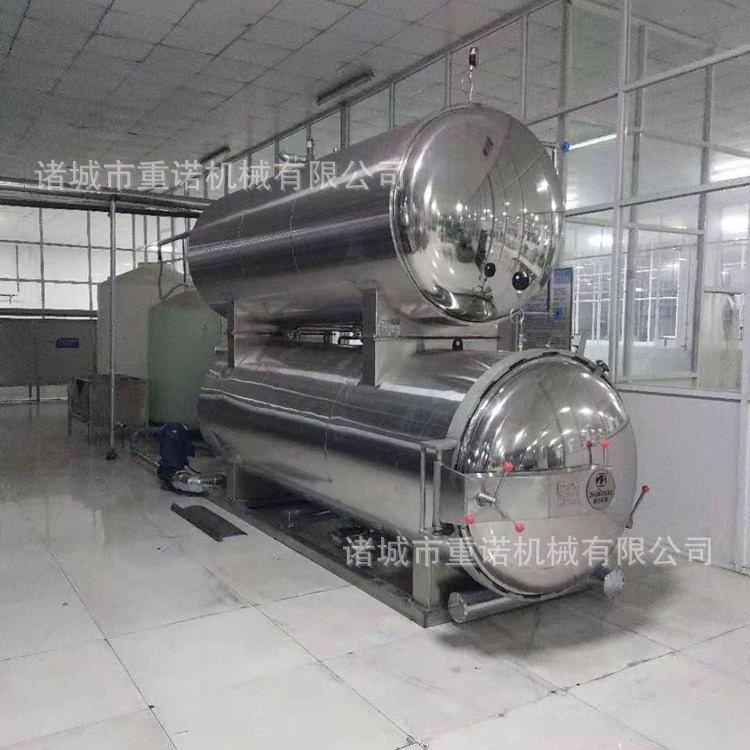 新供重诺肉制品杀菌锅 酱牛肉高温杀菌锅 水浴式玻璃瓶杀菌锅