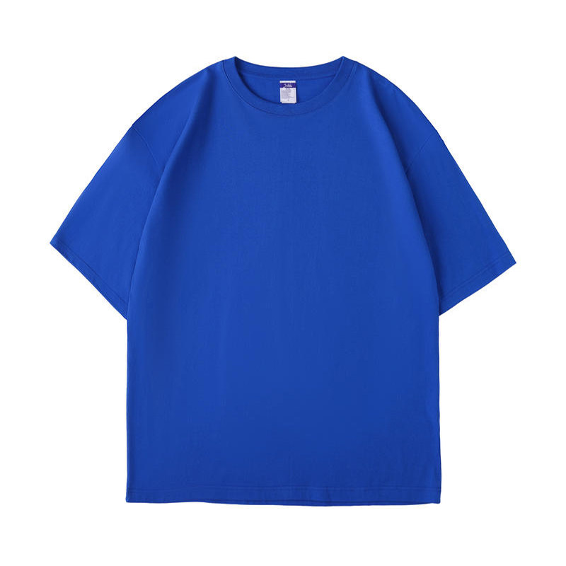 潮牌纯棉短袖圆领T恤夏季团体班服定制工作服DIYlogo同学聚会文化