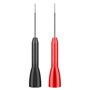 鹿仙子万用表探针表笔特尖钢针尖头细针替换延长加长测试针转接头