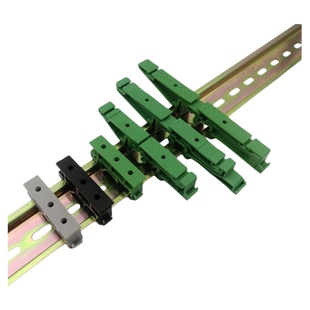 PCB线路板导轨卡扣35mmDIN导轨底座安装支架C45导轨卡扣卡子C35