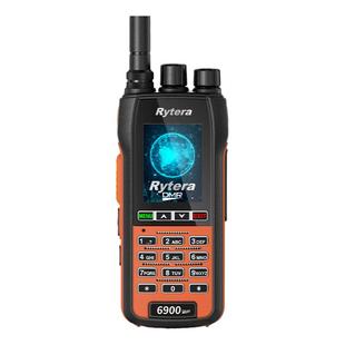 如意通6900DMR数字手持对讲机GPS定位APRS蓝牙航空接收户外手台