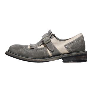 Mantova曼托瓦2024秋冬新款英伦风布洛雕花女真皮流苏搭扣德比鞋