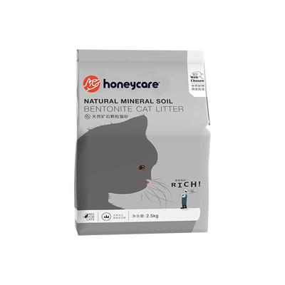 honeycare矿石颗粒猫砂2.5KG