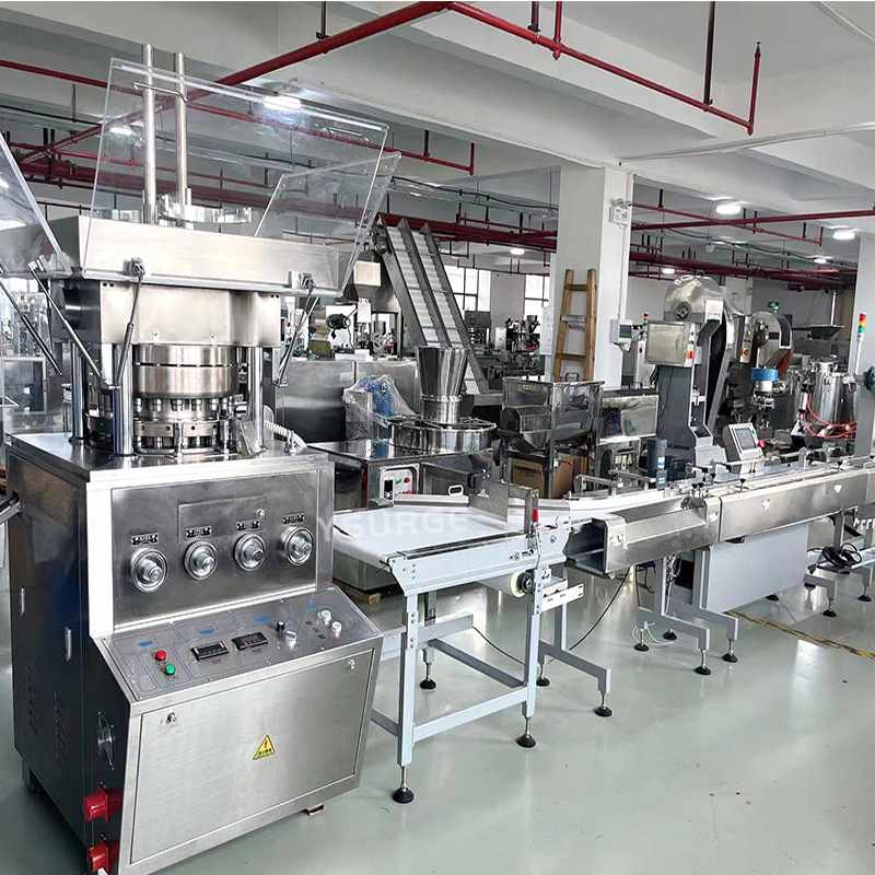 咖啡糖果全自动旋转式压片机 中西药制片机 泡腾片压片机厂家直供