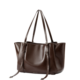 Amazing Song乙颂甜甜圈托特包2026新款牛皮包大容量单肩斜挎包女