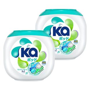 菁华Ka四合一四色洗衣凝珠72粒抑菌除螨持久留香洗衣球官方正品