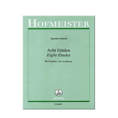 贝洛里8首精选练习曲长号独奏