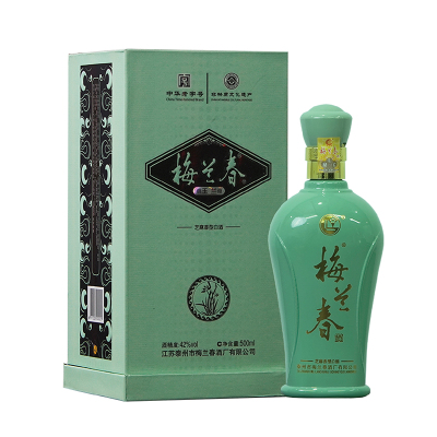 梅兰春42度500ml芝麻香型白酒