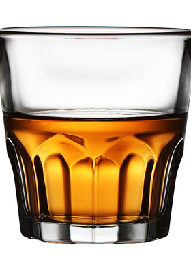 八角钢化玻璃加厚洋酒杯