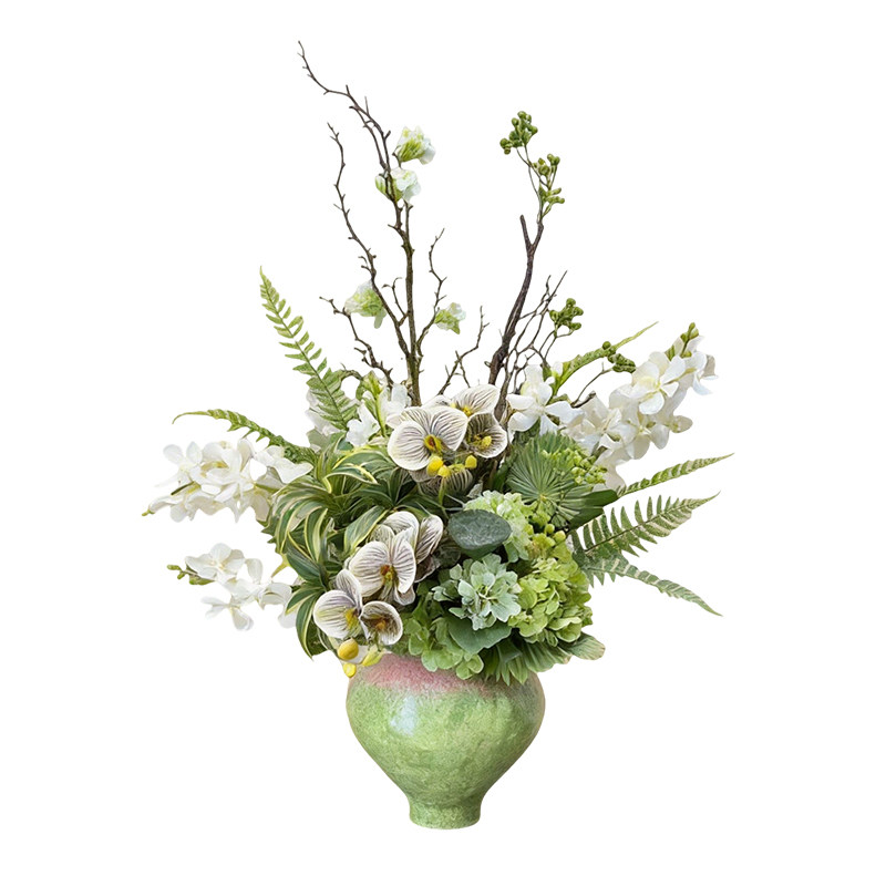 原野高品质仿真花餐桌摆花