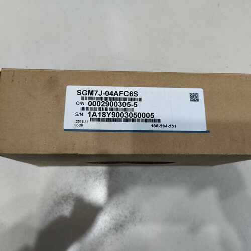 议价Yaskawa Servo Motor Sgm7j-04Afc6s适用