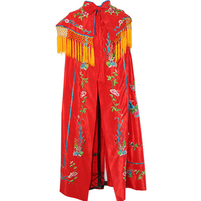 戏剧戏曲披风云肩绣凤斗篷昭君出塞虞姬娘娘皇后凤袍花旦披风