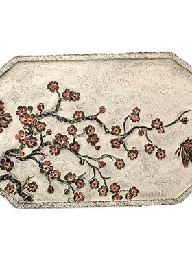 石板铺路草坪户外花园脚踏露台
