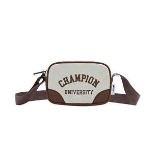 Champion冠军单肩包冬季新款女包复古相机包包小香风包包