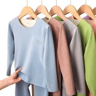 猫人儿童保暖内衣套装男大童秋衣秋裤女孩绒德青少年加厚睡衣保温