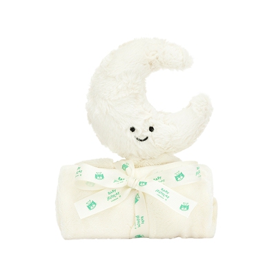 英国Jellycat趣味月亮安抚巾宝宝玩偶新生儿抓握玩具哄睡公仔