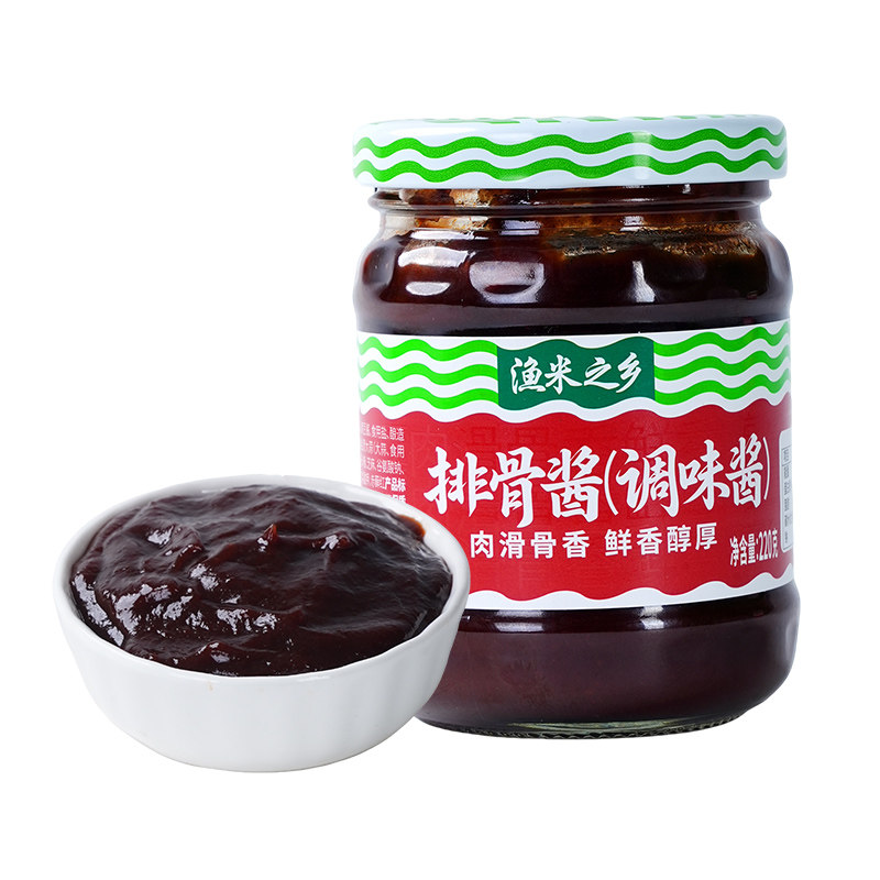 渔米之乡排骨酱220g浓香入味