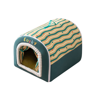 狗窝冬加厚大型犬狗屋金毛狗房子可拆洗狗狗睡窝半封闭四季通用窝