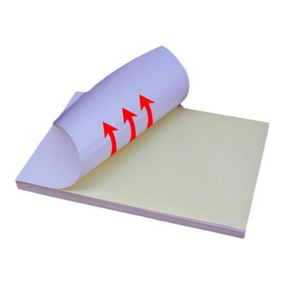 a4不干胶切割标签光哑面打印纸