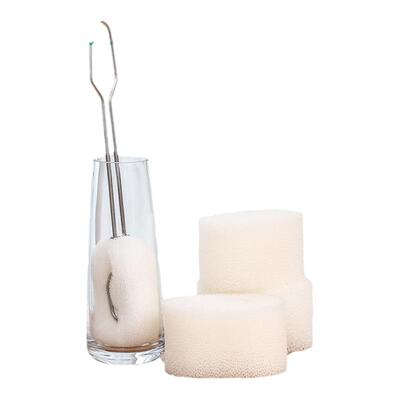 fasola不锈钢长柄杯刷水壶奶瓶刷