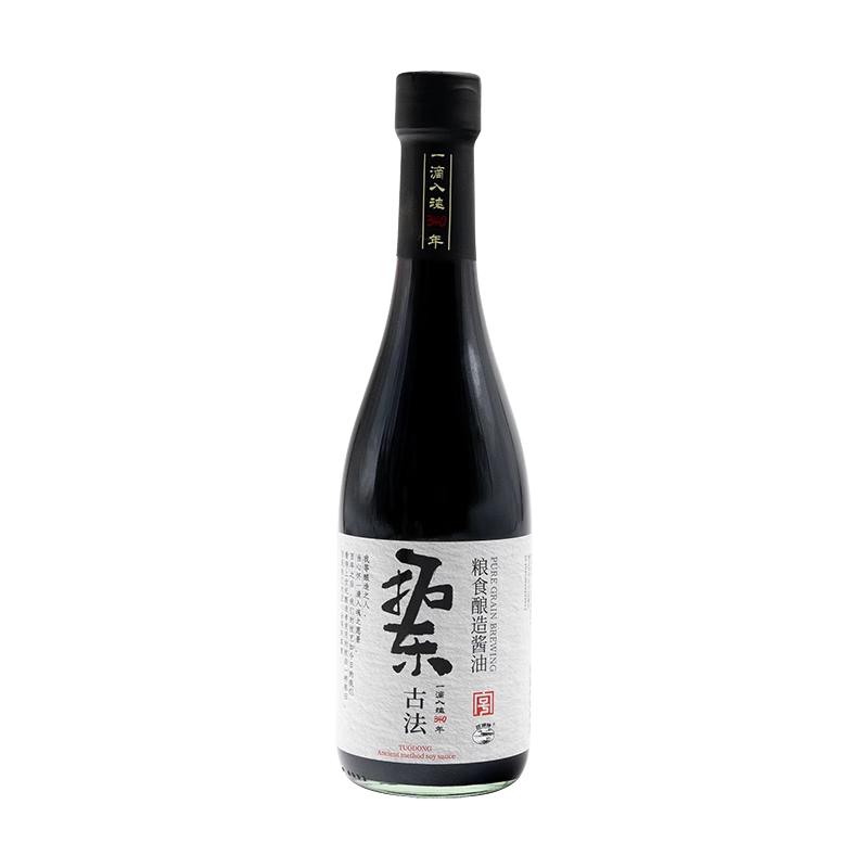 拓东零添加粮食酿造酱油特级生抽