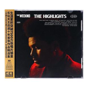 官方正版 威肯 盆栽哥The Weeknd专辑 The Highlights高光 CD唱片