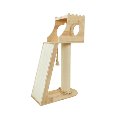 小户型实木猫爬架猫抓板猫窝