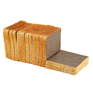 全麦面包0脂肪吐司片无糖精黑麦减低脂粗粮代餐饱腹食品整箱早餐