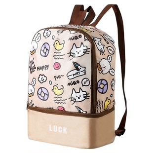 游泳包干湿分离独立鞋仓防水大容量双肩包泳衣包儿童户外沙滩背包