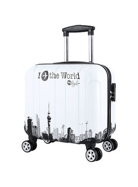 行李箱18寸小型旅行登机密码箱
