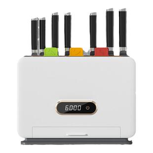 消毒刀架杀菌烘干一体厨房餐具筷子收纳置物架砧板分类套装消毒器