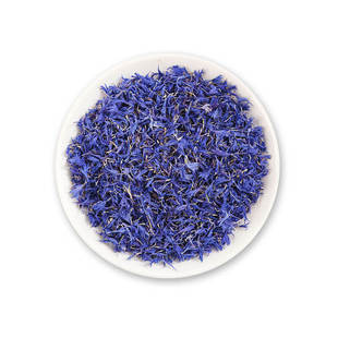 蓝色矢车菊花瓣玫瑰花瓣咖啡蛋糕烘焙装饰用干花玫瑰花混合花瓣