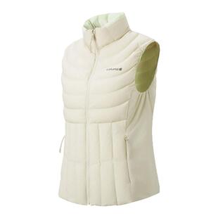 LAFUMA乐飞叶LA-KIT轻量鹅绒马甲女立领700蓬排骨羽绒服保暖背心