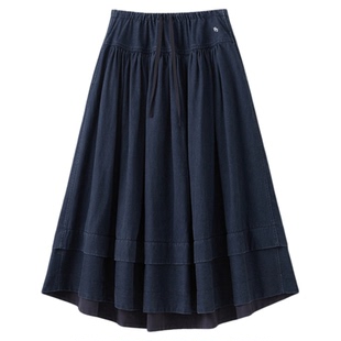 RAW STONE 设计师品牌 25秋冬新品 抽绳捏褶半裙 SOLSOL买手店