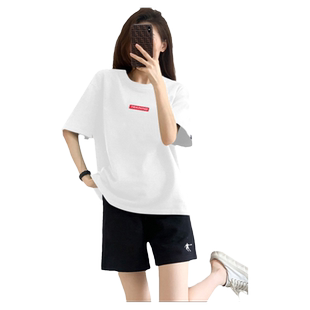 乔丹运动套装女款官方正品2026夏季新款跑步两件套胖mm健身运动服
