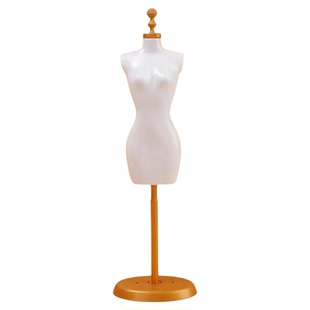 人形模特架人台做衣服手工模型时装大裙展示娃娃支架拍摄道具摆件