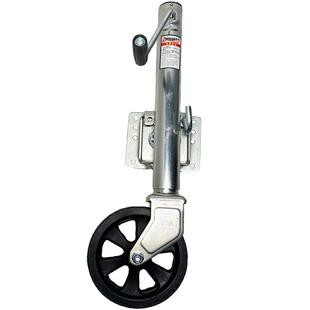 拖车升降轮导向轮 摩托艇快艇拖车支腿 房车拖挂车前导轮式千斤顶