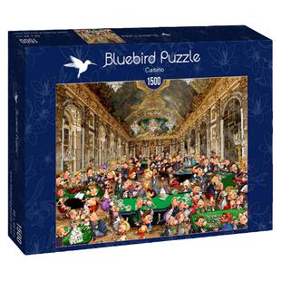 新款包邮 法国Bluebird蓝鸟进口益智拼图70263 赌场俱乐部1500片