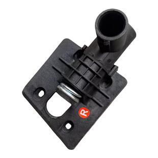 适用重汽豪沃轻卡悍将统帅后视镜下底座HOWO王倒车镜杆支架固定脚