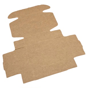 现货牛皮纸盒彩色手工皂包装盒小饰品纸盒精油盒飞机盒纸盒定制