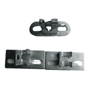 砖墙猪圈门配件母猪定位栏加厚自动门锁合页猪圈铁门碰锁门扣门轴