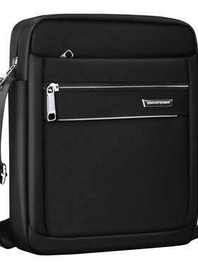 商务挎包立体有型加厚防水面料