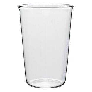 日式ins风玻璃杯高硼硅耐热水杯透明简约反口冰美式咖啡杯奶茶杯