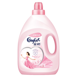 金纺衣物柔顺剂樱花衣服护理剂液袋装防静电持久留香官方正品店