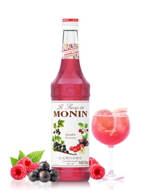 莫林monin红石榴风味700ml糖浆