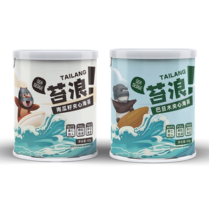 【乐吉福】苔浪南瓜籽巴坦木夹心海苔40g